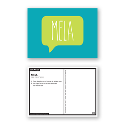 Mela Postcard