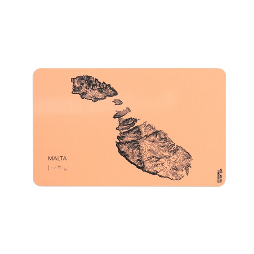 Malta Topography Breakfast Board