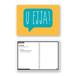 U Ejja Postcard